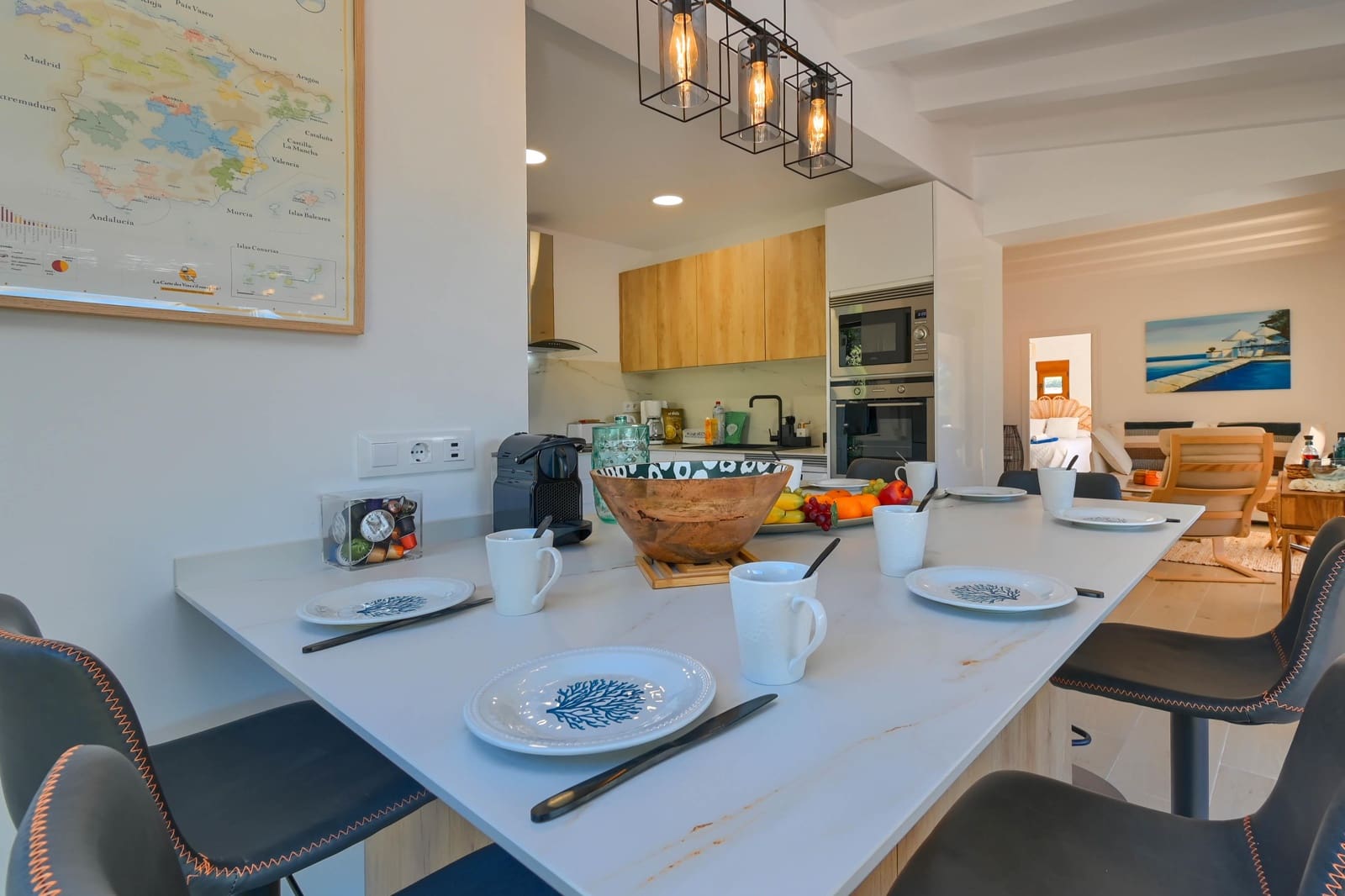 3 makuuhuone Huvila lomavuokrausta paikassa Javea / Xabia mukana uima-altaan 
autotalli - 1 001 € (Ref: 7963356)