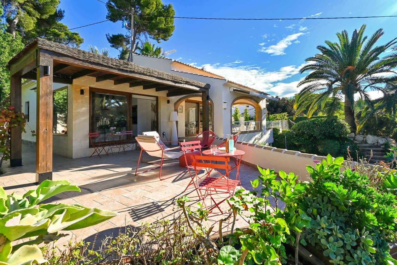 3 makuuhuone Huvila lomavuokrausta paikassa Javea / Xabia mukana uima-altaan 
autotalli - 1 001 € (Ref: 7963356)