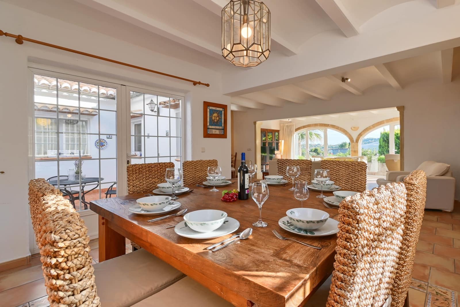 4 slaapkamer Villa voor vakantieverhuur in Javea / Xabia met zwembad garage - € 1.113 (Ref: 7977705)