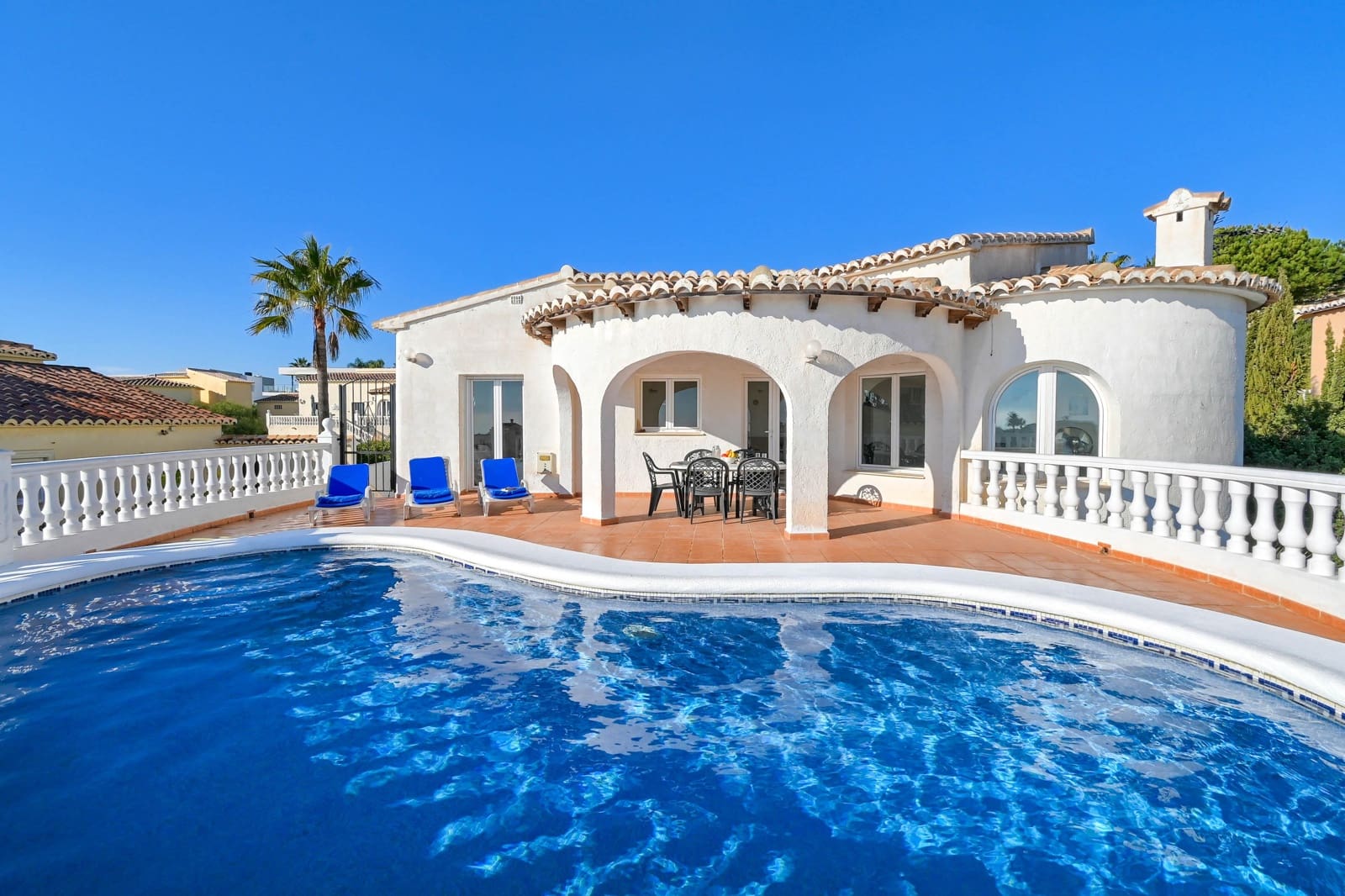 2 bedroom Villa for holiday rental in Benitachell / Benitatxell with pool - € 632 (Ref: 8016344)