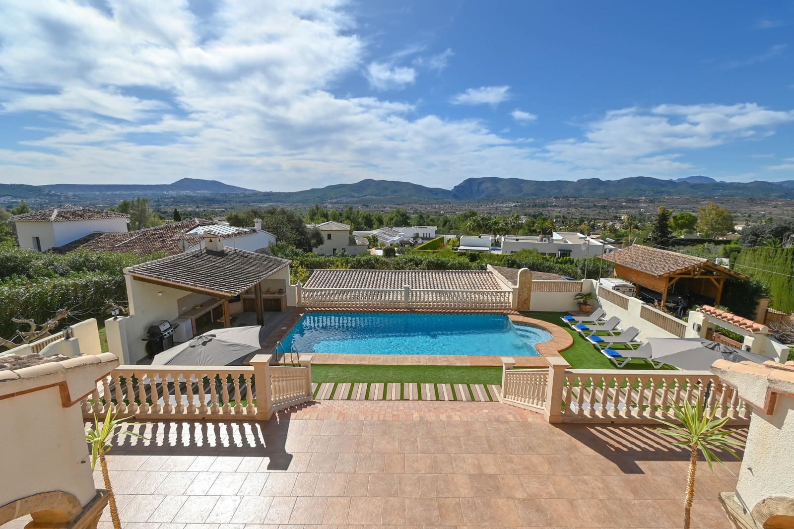 2 camera da letto Villa da affitare come casa vacanza in Javea / Xabia con piscina garage - 847 € (Rif: 8139768)