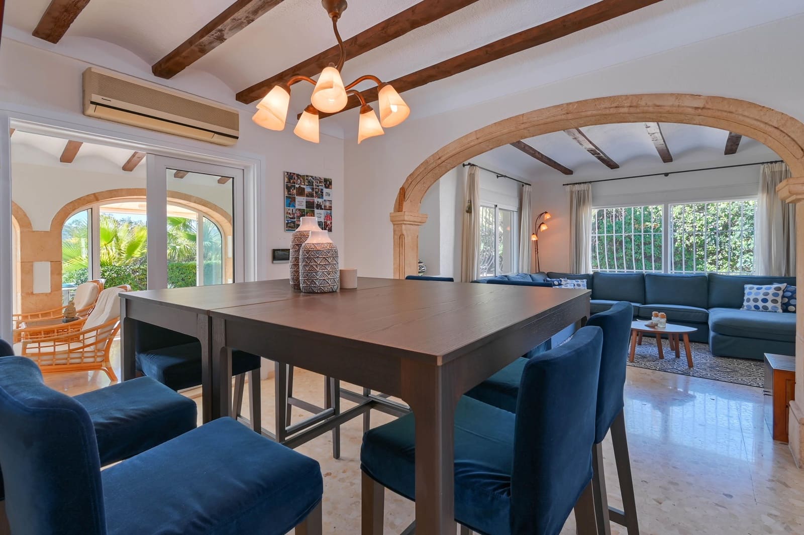 3 quarto Casa em Banda para arrendamento para férias em Javea / Xabia com piscina Garagem - 839 € (Ref: 8147208)