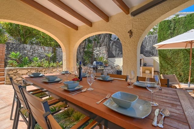 3 Zimmer Ferienvilla in Benissa mit Pool Garage - 955 € (Ref: 8246821)