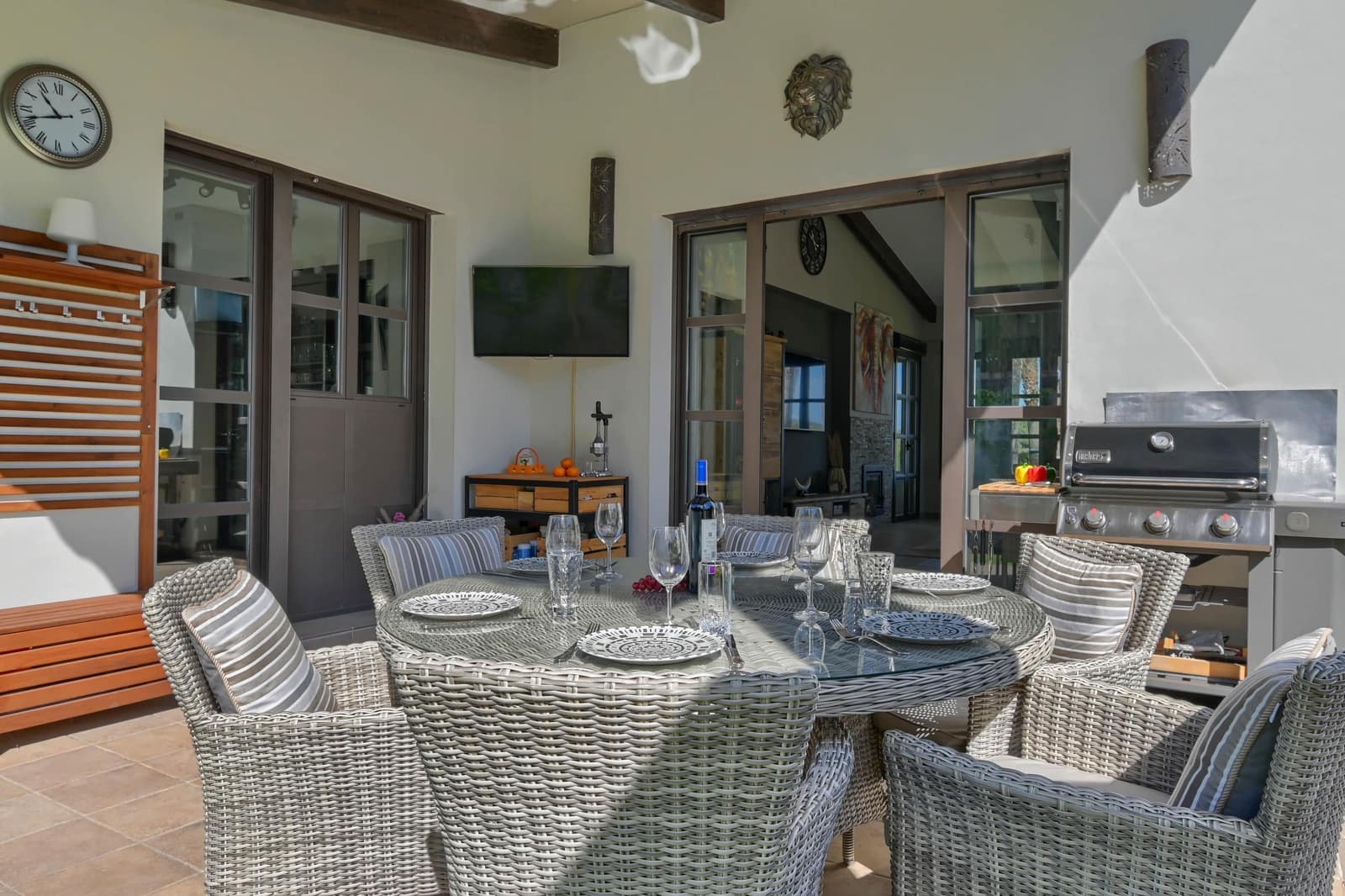 3 makuuhuone Huvila lomavuokrausta paikassa Javea / Xabia mukana uima-altaan 
autotalli - 1 071 € (Ref: 8278392)