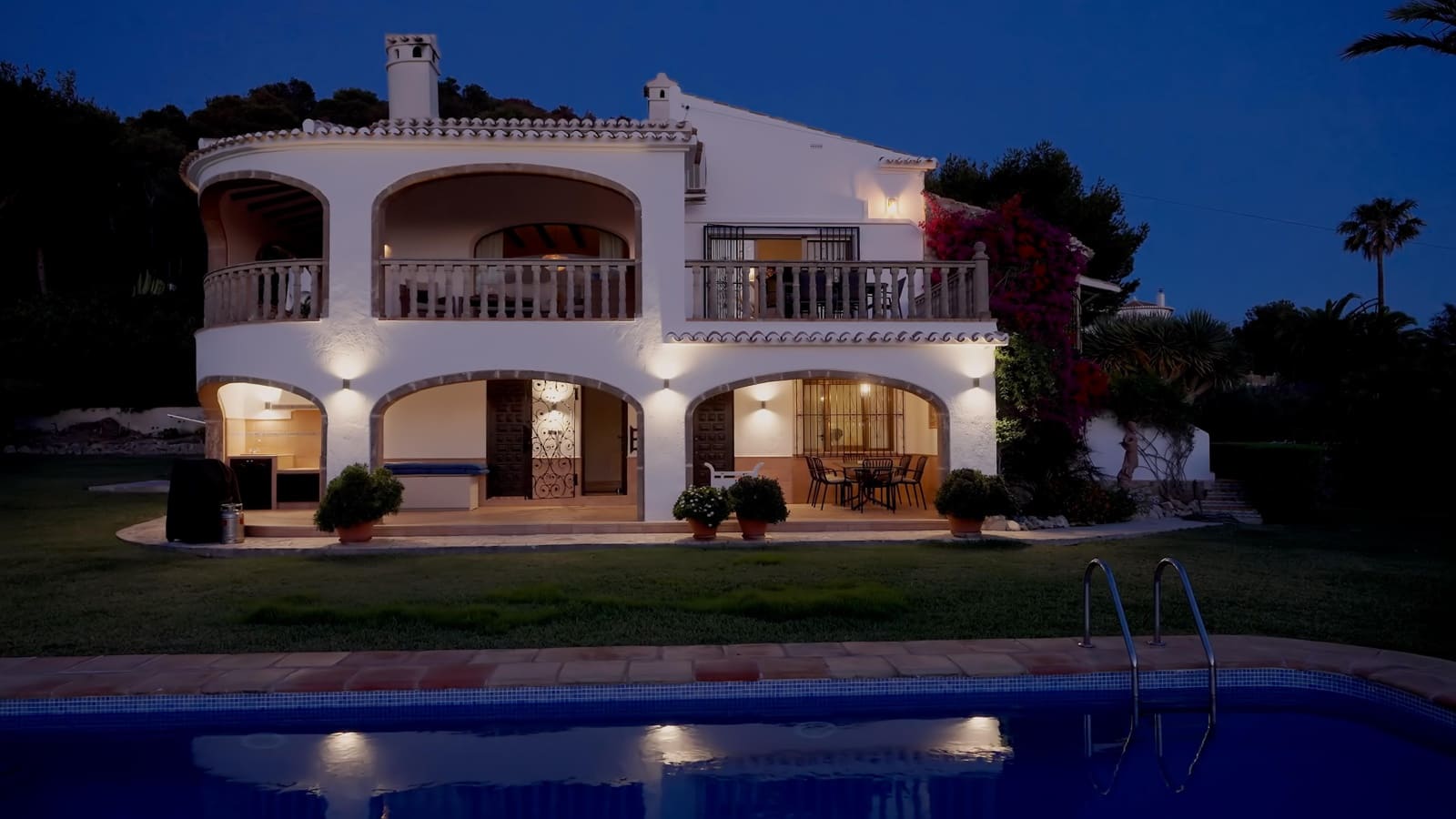 3 Zimmer Ferienvilla in Javea / Xabia mit Pool Garage - 982 € (Ref: 8288857)