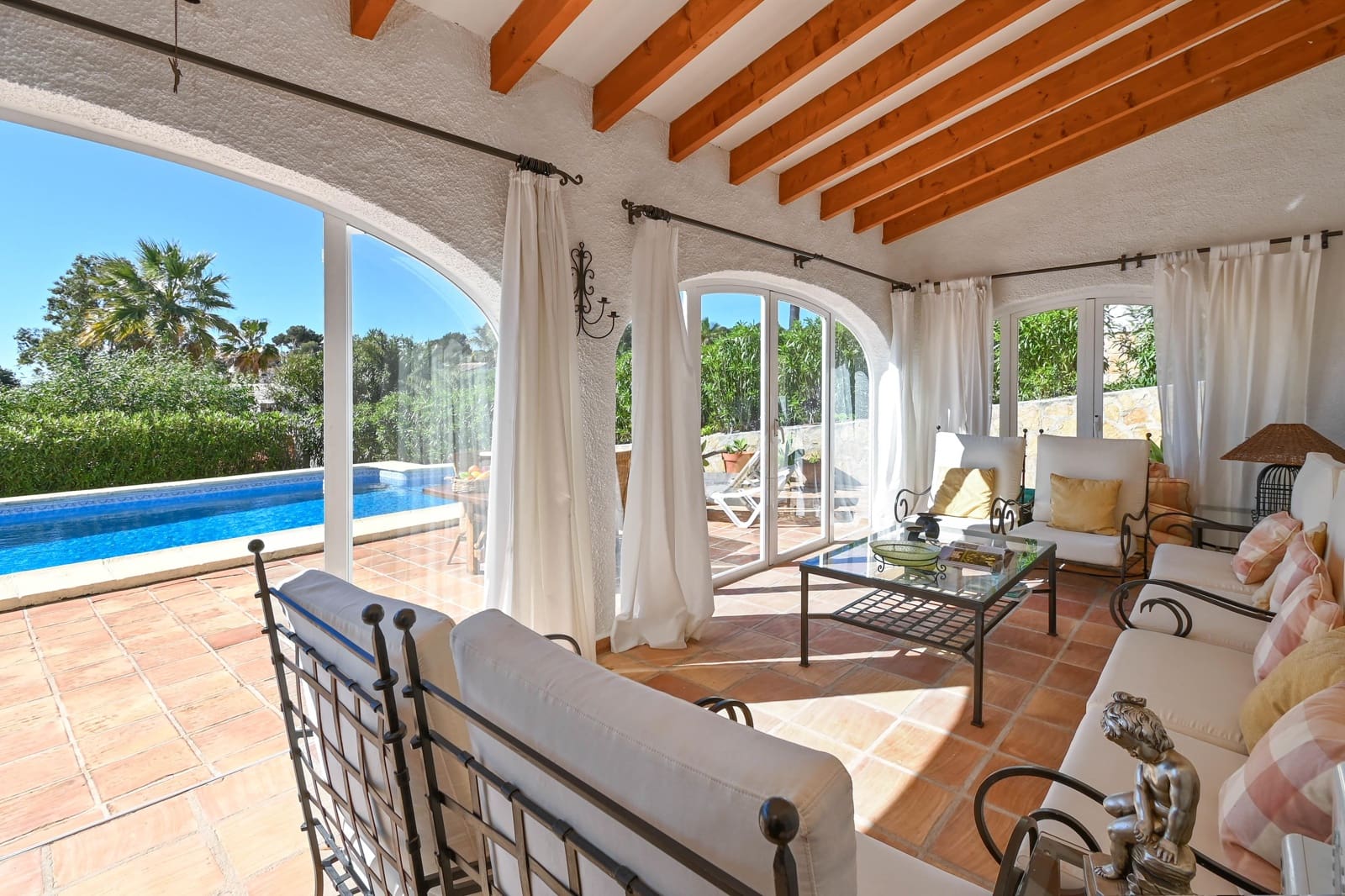 4 Zimmer Ferienvilla in Moraira mit Pool Garage - 964 € (Ref: 8322438)