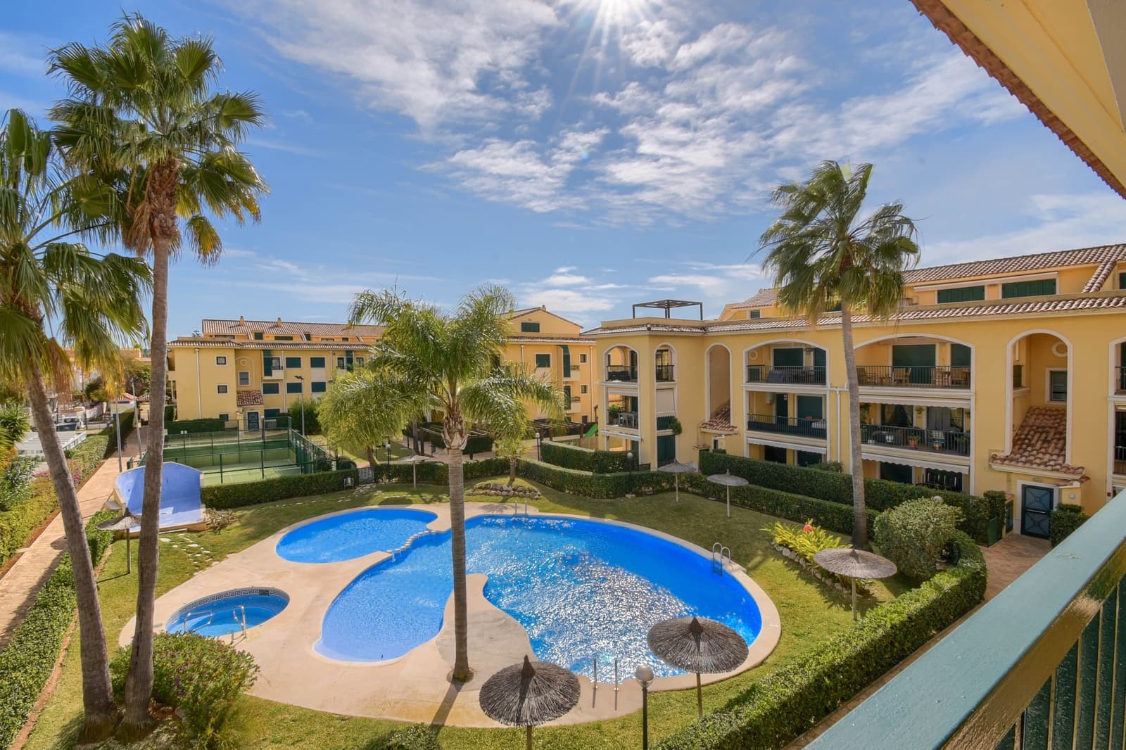 2 sypialnia Apartament na kwatery wakacyjne w Javea / Xabia z basenem garażem - 542 € (Ref: 8723634)