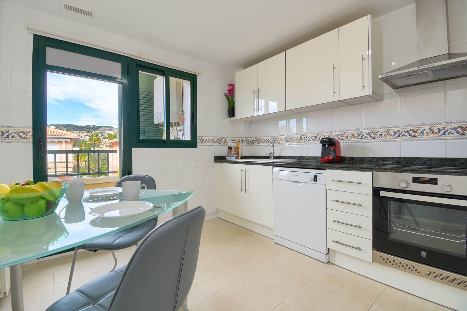 2 sypialnia Apartament na kwatery wakacyjne w Javea / Xabia z basenem garażem - 542 € (Ref: 8723634)