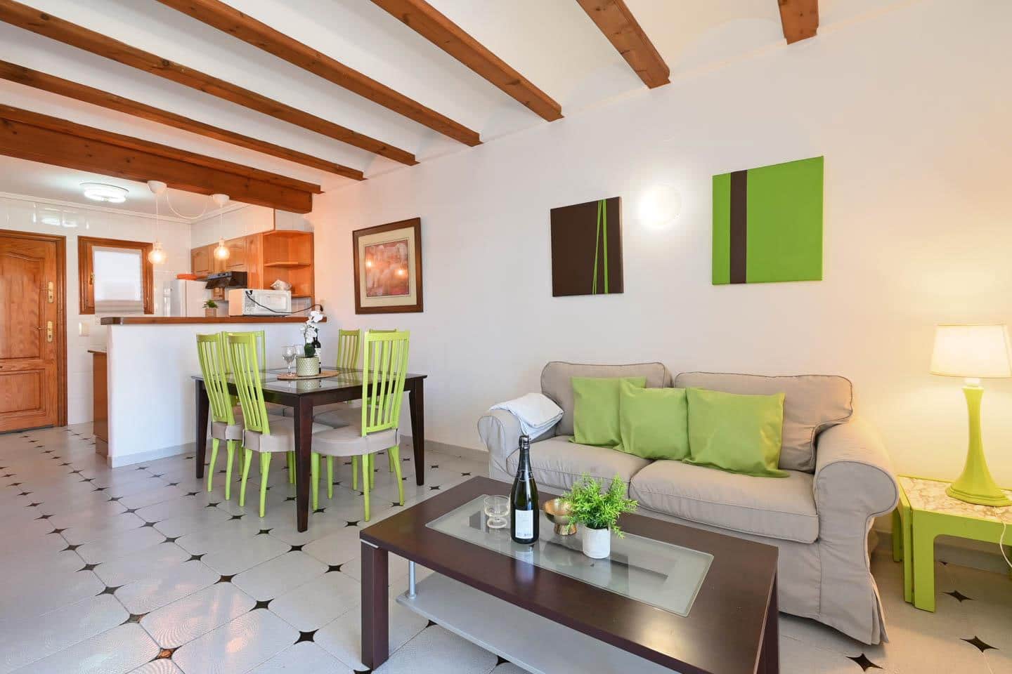 2 makuuhuone Huoneisto lomavuokrausta paikassa Denia mukana uima-altaan 
autotalli - 388 € (Ref: 8914873)