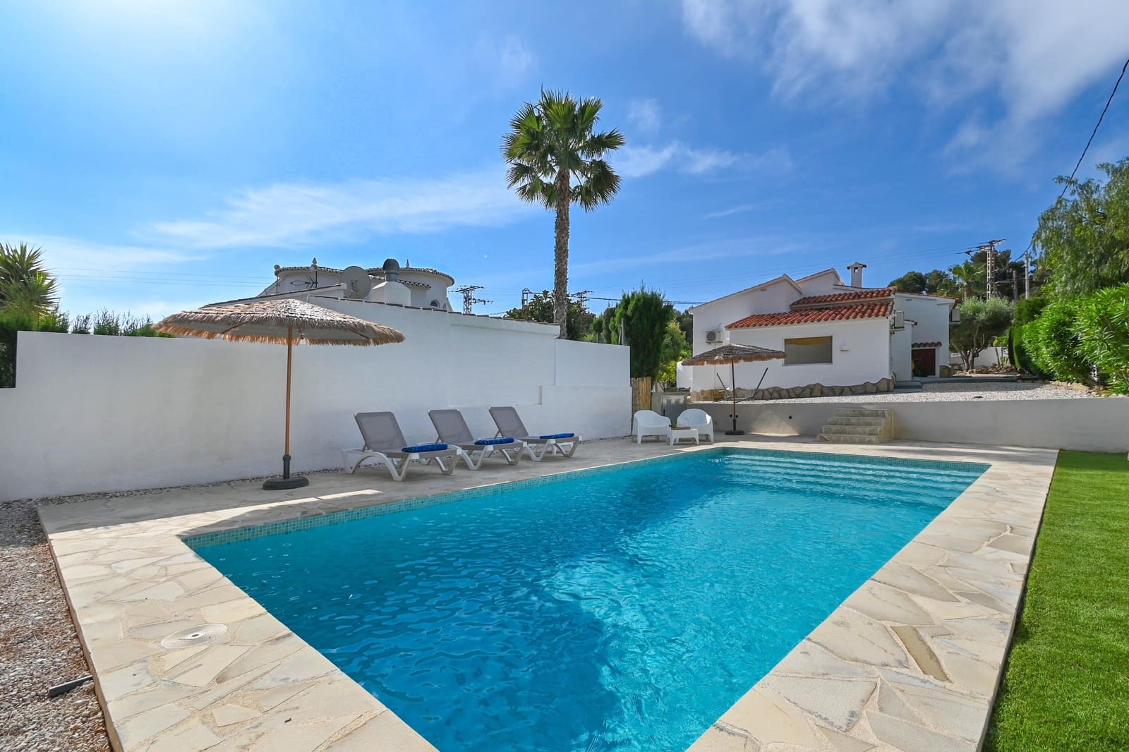 3 camera da letto Villa da affitare come casa vacanza in Moraira con piscina garage - 1.014 € (Rif: 9077736)