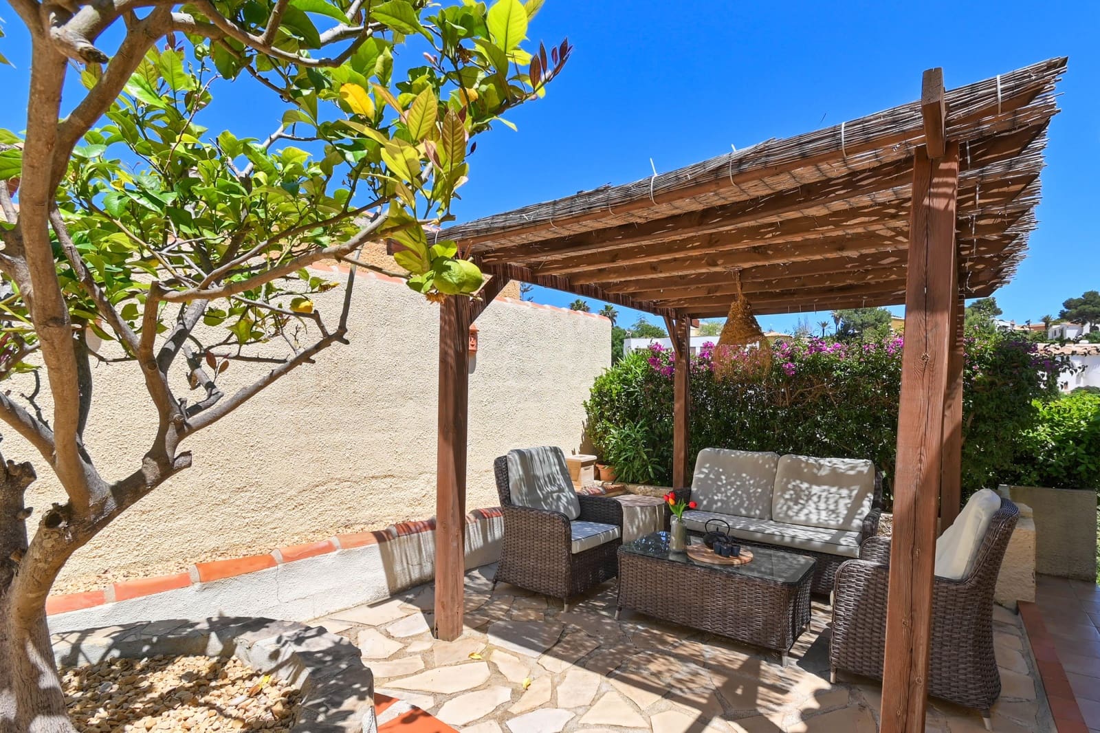 3 camera da letto Villa da affitare come casa vacanza in Cumbre del Sol con piscina garage - 863 € (Rif: 9077737)