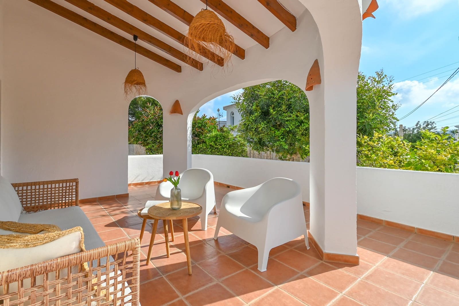 2 bedroom Villa for holiday rental in Moraira with pool garage - € 844 (Ref: 9100454)