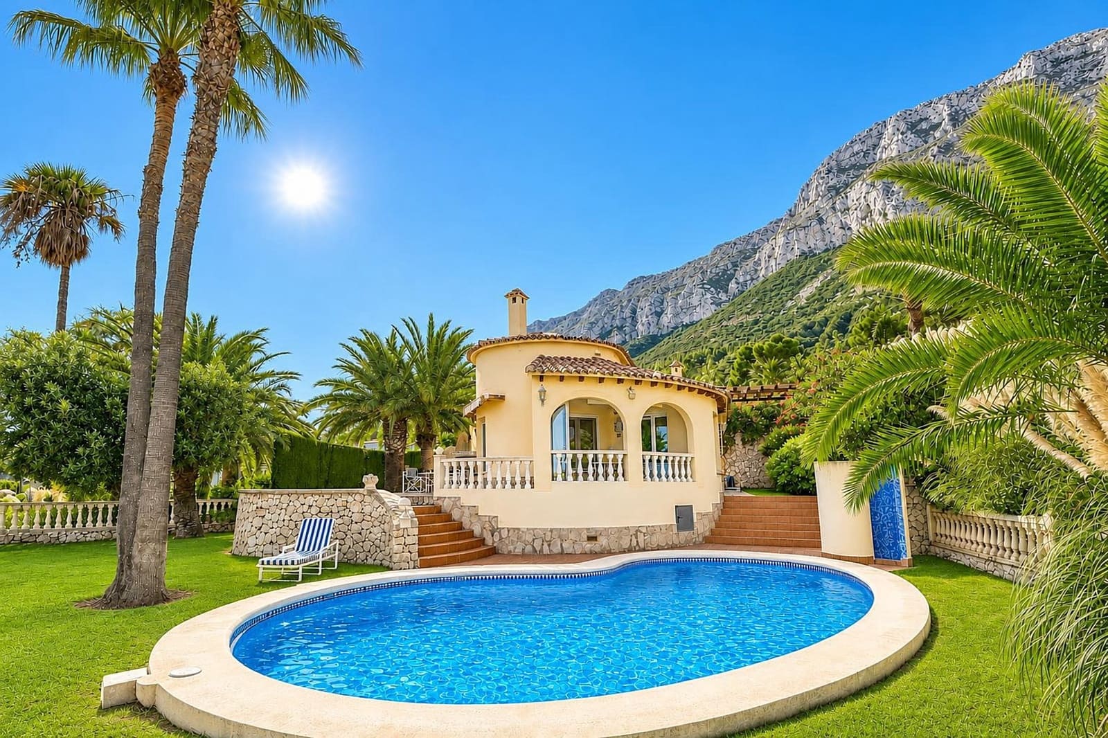 2 bedroom Villa for holiday rental in Denia with pool garage - € 606 (Ref: 9118522)
