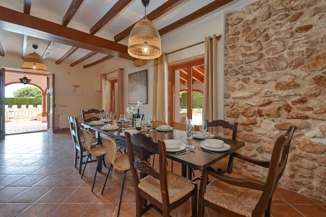 Villa/Maison de 6 chambres de location de vacances à Centro ciudad, Javea / Xàbia avec piscine garage - 1 572 € (Ref: 9124573)