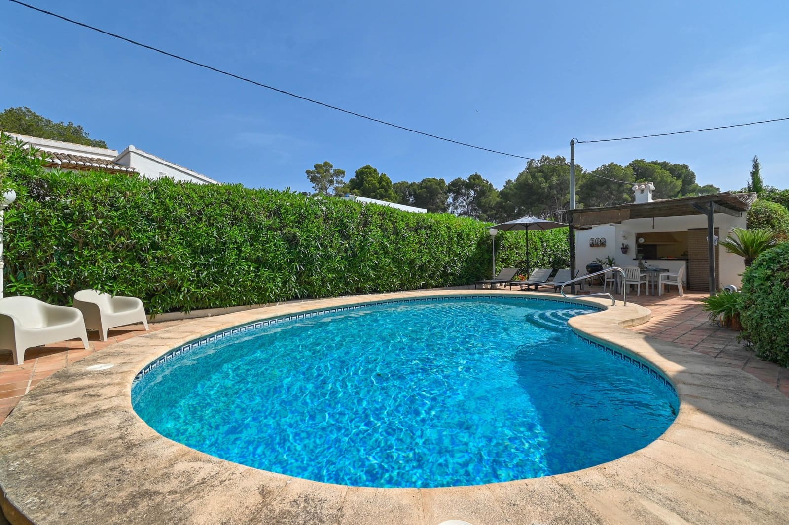 3 slaapkamer Villa voor vakantieverhuur in Javea / Xabia met zwembad garage - € 683 (Ref: 9160767)