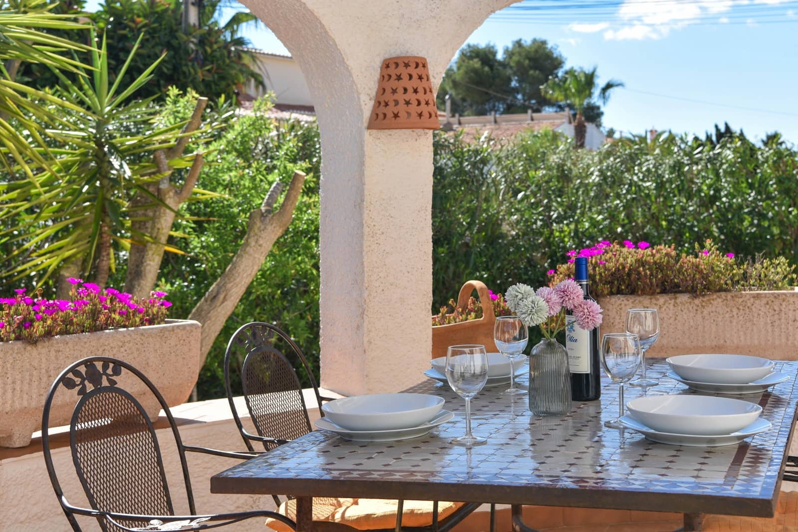 2 slaapkamer Villa voor vakantieverhuur in Javea / Xabia met zwembad garage - € 520 (Ref: 9160770)