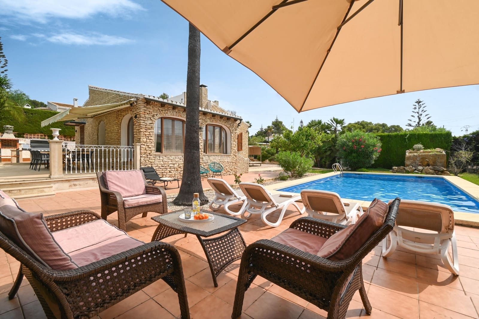 3 sovrum Villa för semesterbostäder i Javea / Xabia med pool - 960 € (Ref: 9235967)