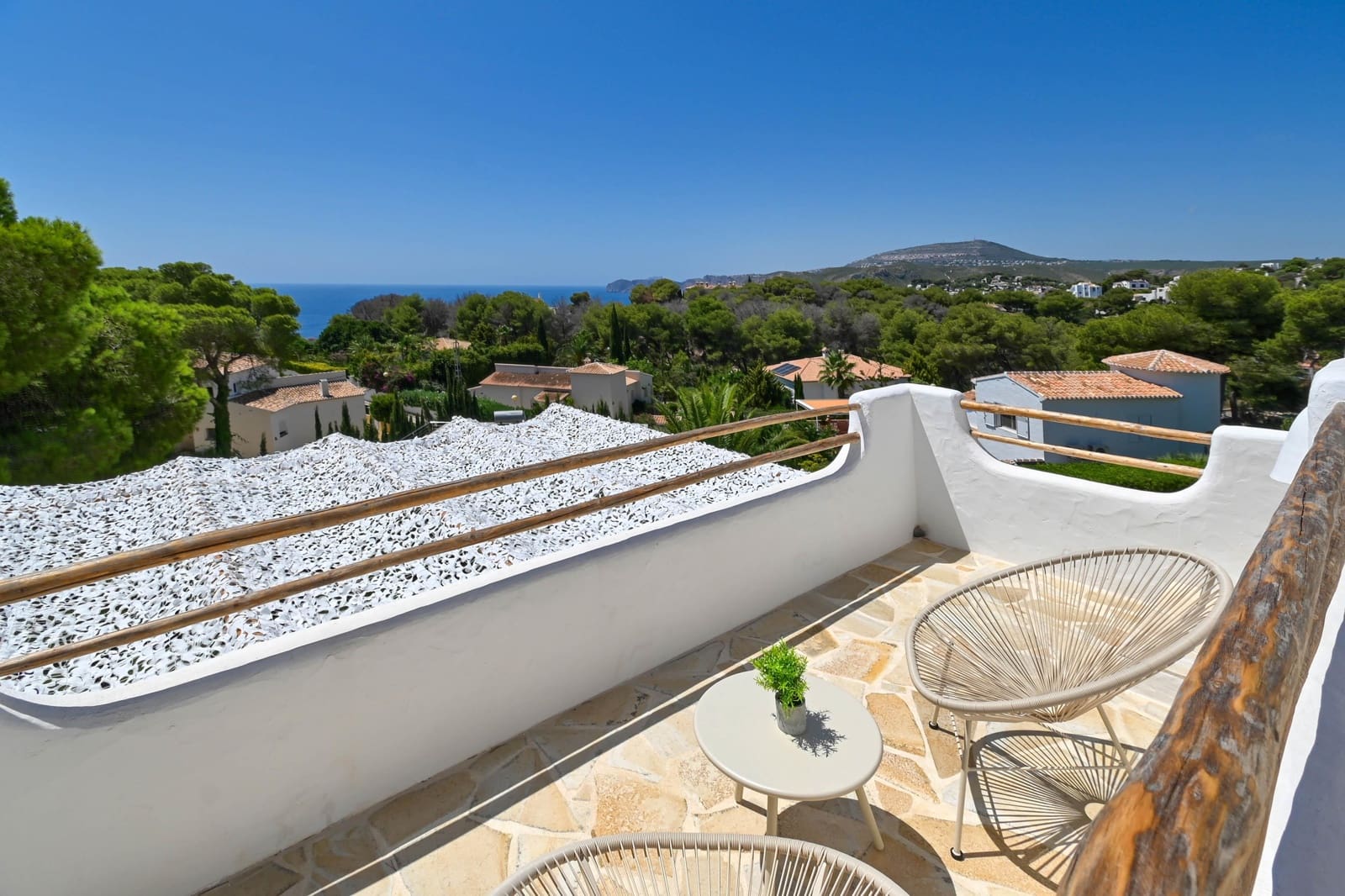 2 slaapkamer Villa voor vakantieverhuur in Javea / Xabia met zwembad garage - € 1.154 (Ref: 9321430)