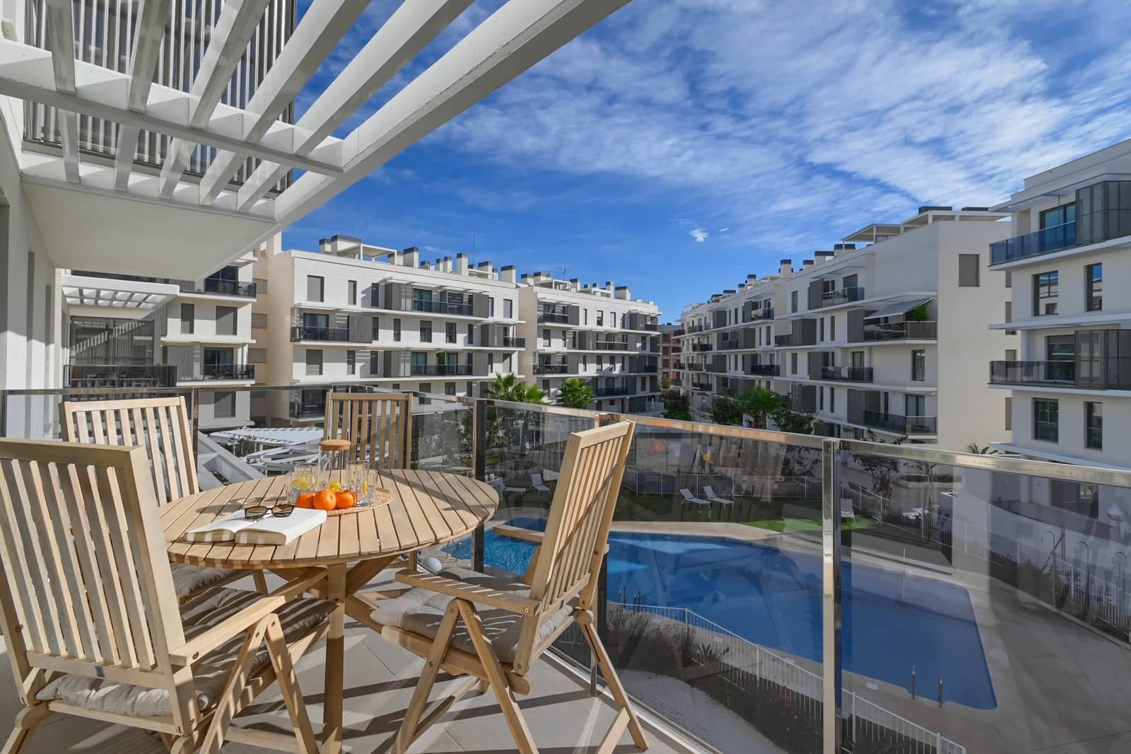 3 makuuhuone Huoneisto lomavuokrausta paikassa Denia mukana uima-altaan 
autotalli - 870 € (Ref: 9344305)