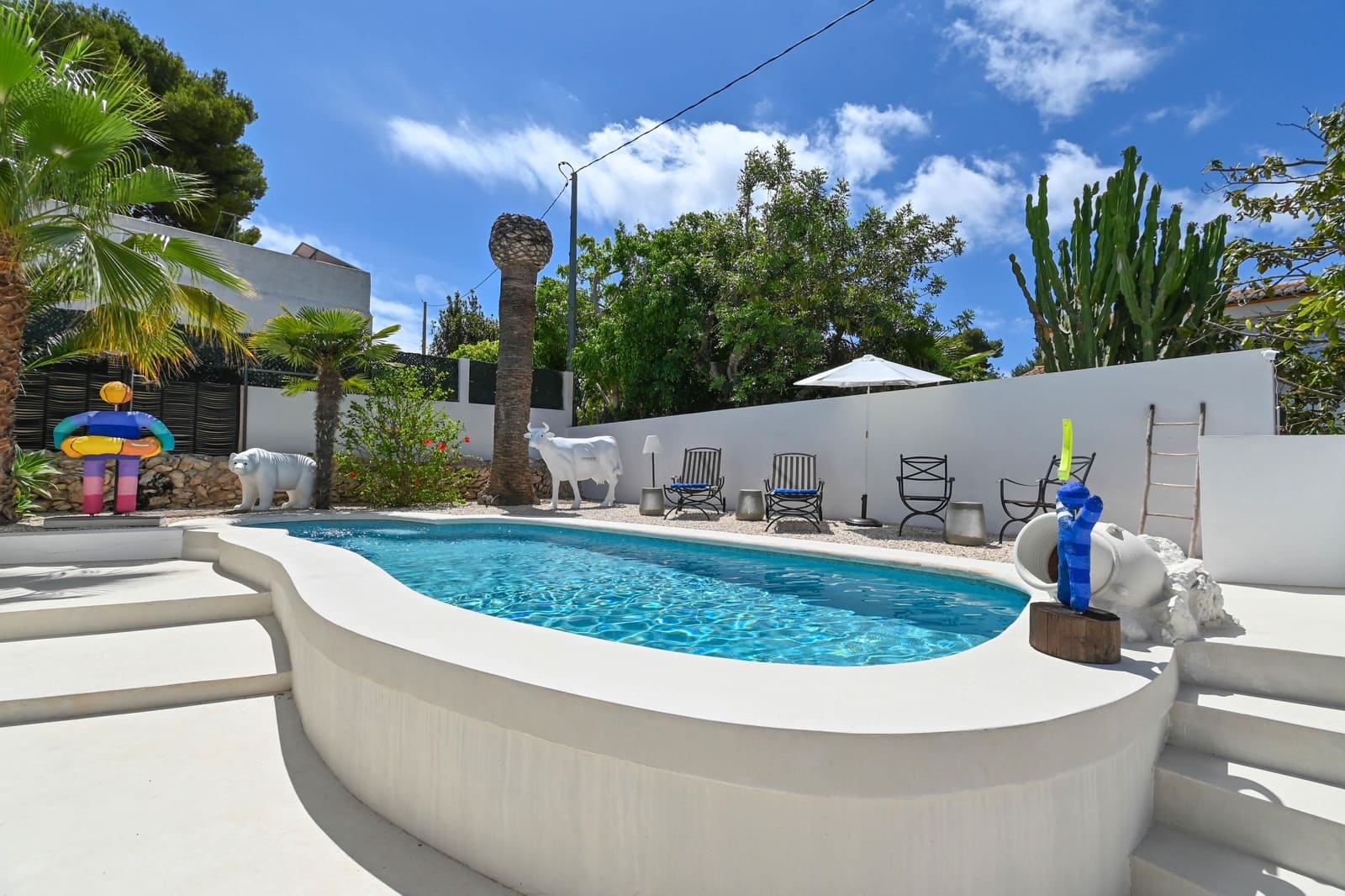 Chalet de 2 habitaciones en Javea / Xàbia en alquiler vacacional con piscina - 868 € (Ref: 9547497)