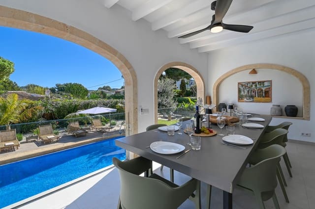 4 bedroom Villa for holiday rental in Cap Martí - El Tossalet - Pinomar, Javea / Xàbia with pool garage - € 1,443 (Ref: 9735067)