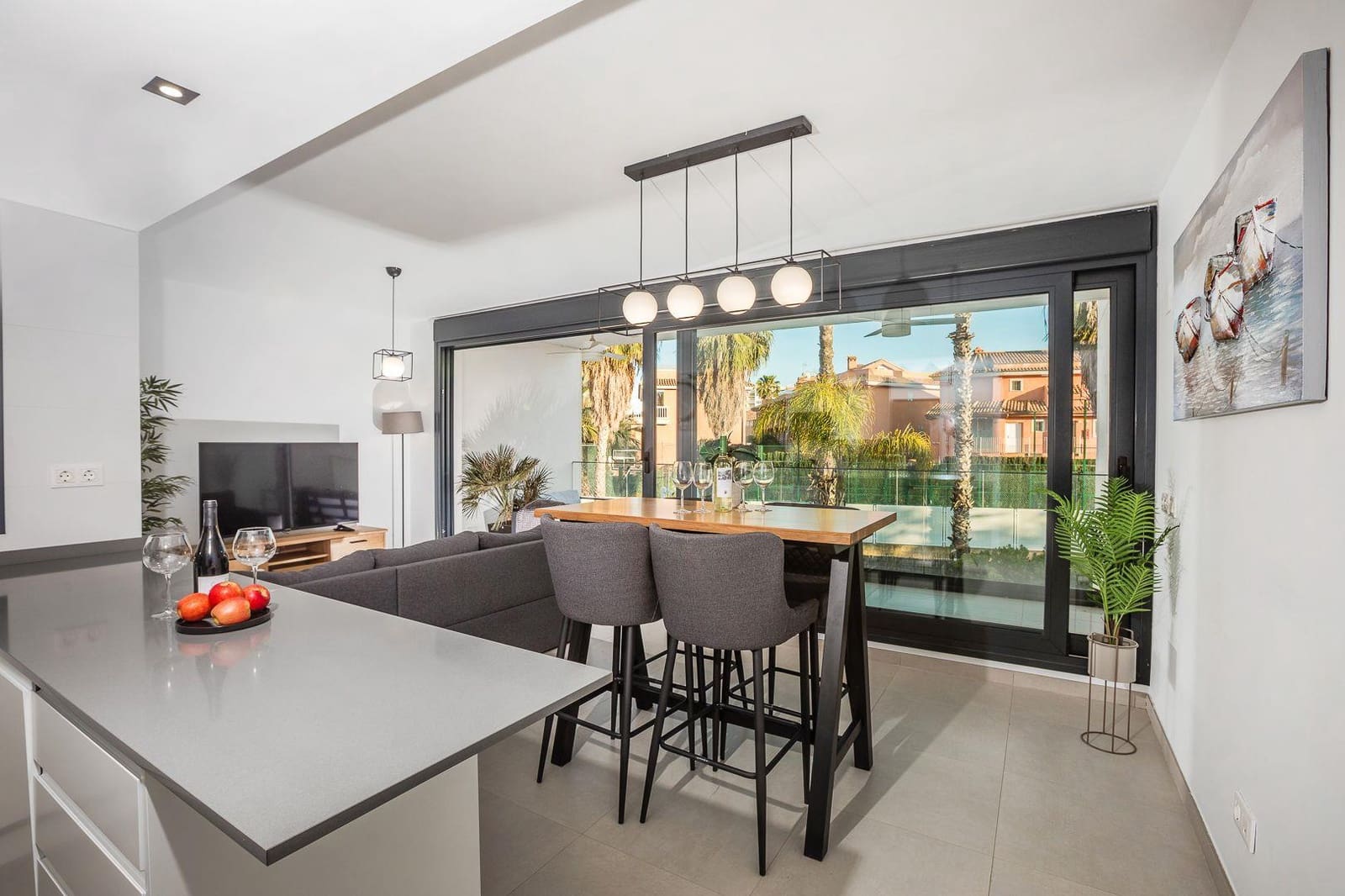 2 sovrum Lägenhet för semesterbostäder i Arenal med pool garage - 718 € (Ref: 9758385)