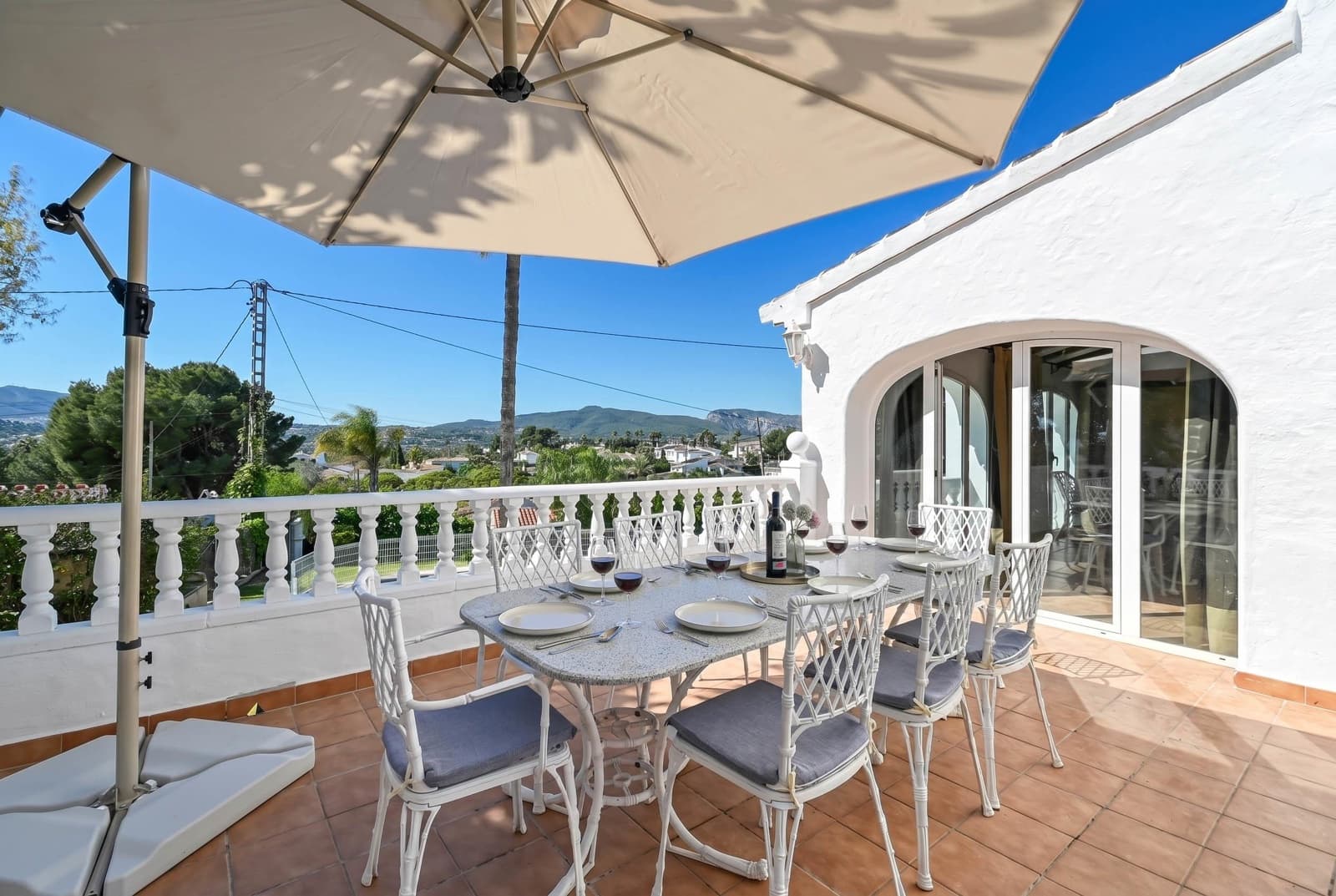 2 sovrum Villa för semesterbostäder i Javea / Xabia med pool garage - 675 € (Ref: 9777603)