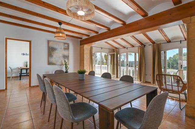 Villa/Maison de 4 chambres de location de vacances à Partida Tosal - Zona del Castellans, Javea / Xàbia avec piscine garage - 1 137 € (Ref: 9777604)