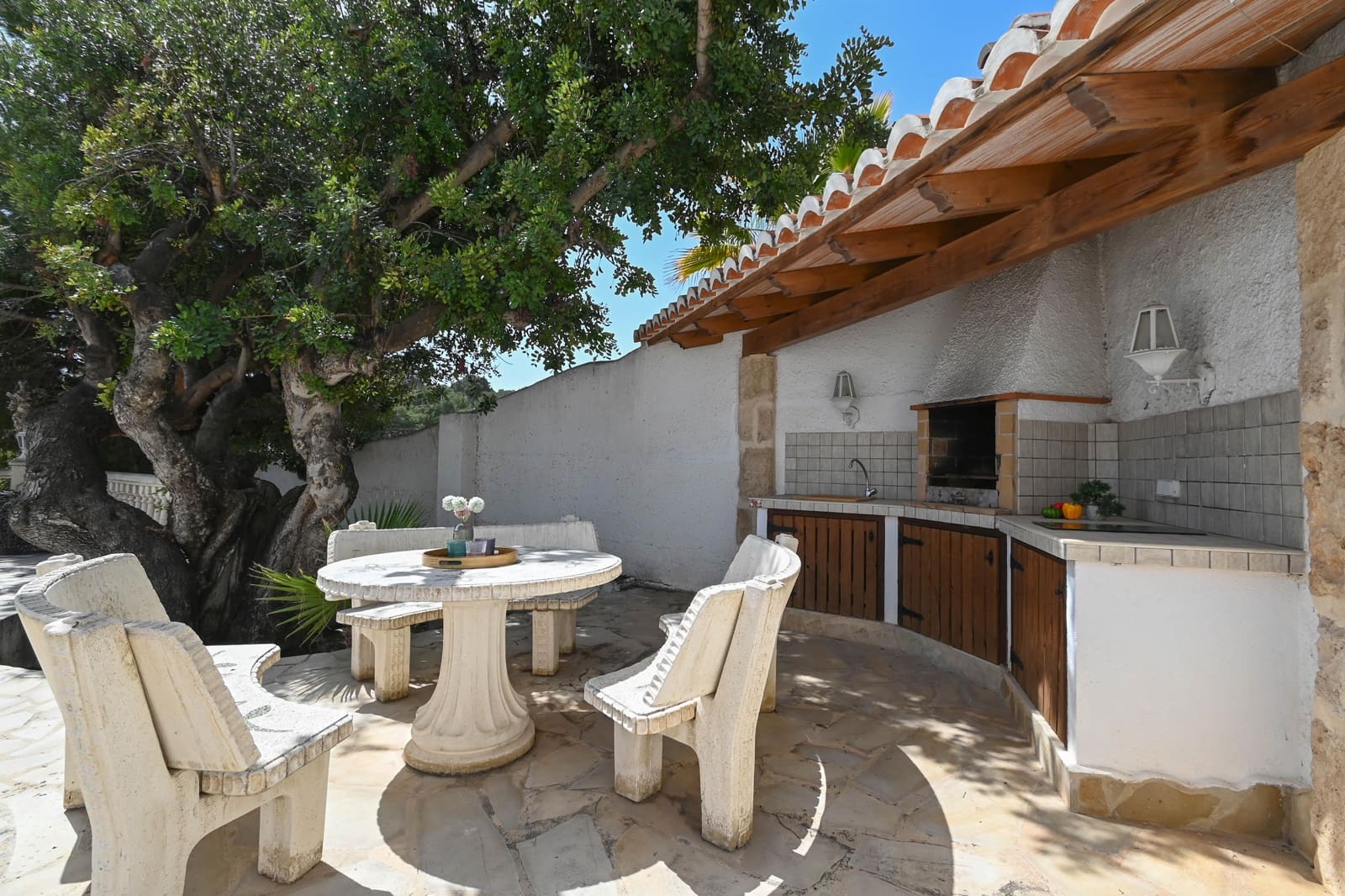 4 sovrum Villa för semesterbostäder i Moraira med pool garage - 1 027 € (Ref: 9782939)