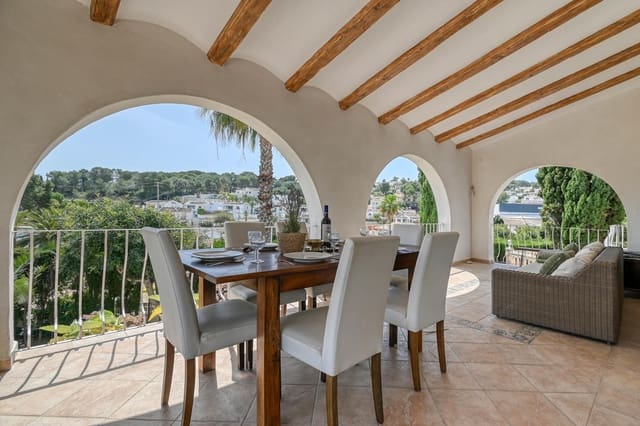 3 quarto Moradia para arrendamento para férias em Moravit - Cap Blanc, Teulada-Moraira com piscina Garagem - 889 € (Ref: 9782940)