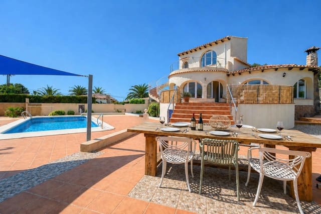 3 sypialnia Willa na kwatery wakacyjne w Portichol - Balcón al Mar, Javea / Xàbia z basenem garażem - 980 € (Ref: 9816941)