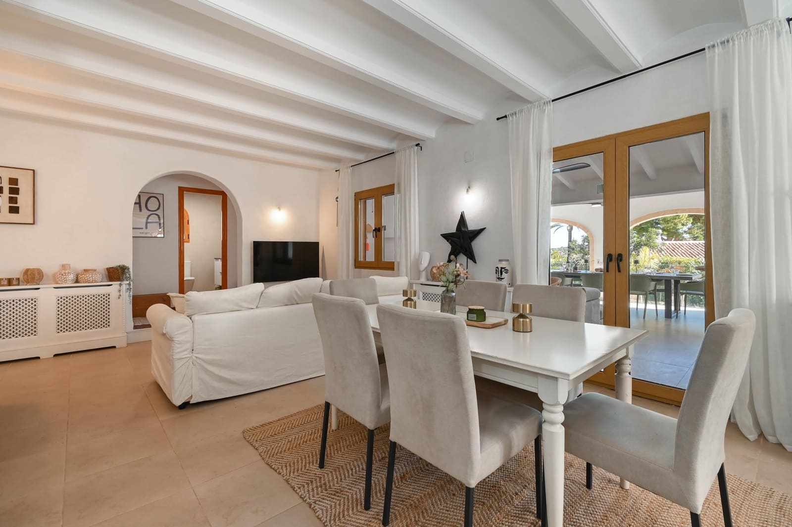 3 Zimmer Ferienvilla in Javea / Xabia mit Pool Garage - 1.239 € (Ref: 9828226)