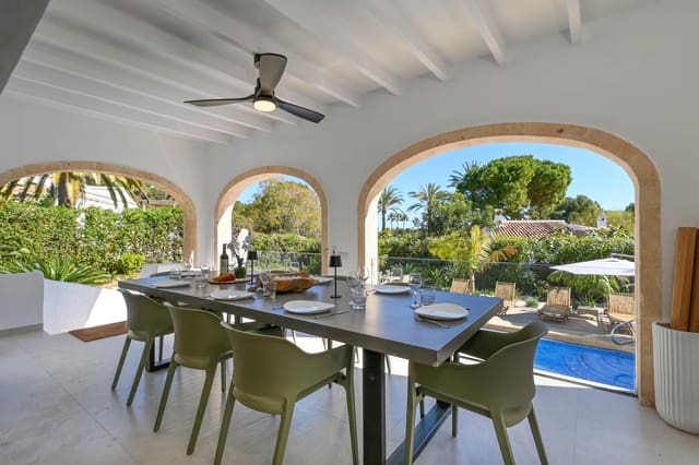 3 sypialnia Willa na kwatery wakacyjne w Cap Martí - El Tossalet - Pinomar, Javea / Xàbia z basenem garażem - 1 239 € (Ref: 9828226)