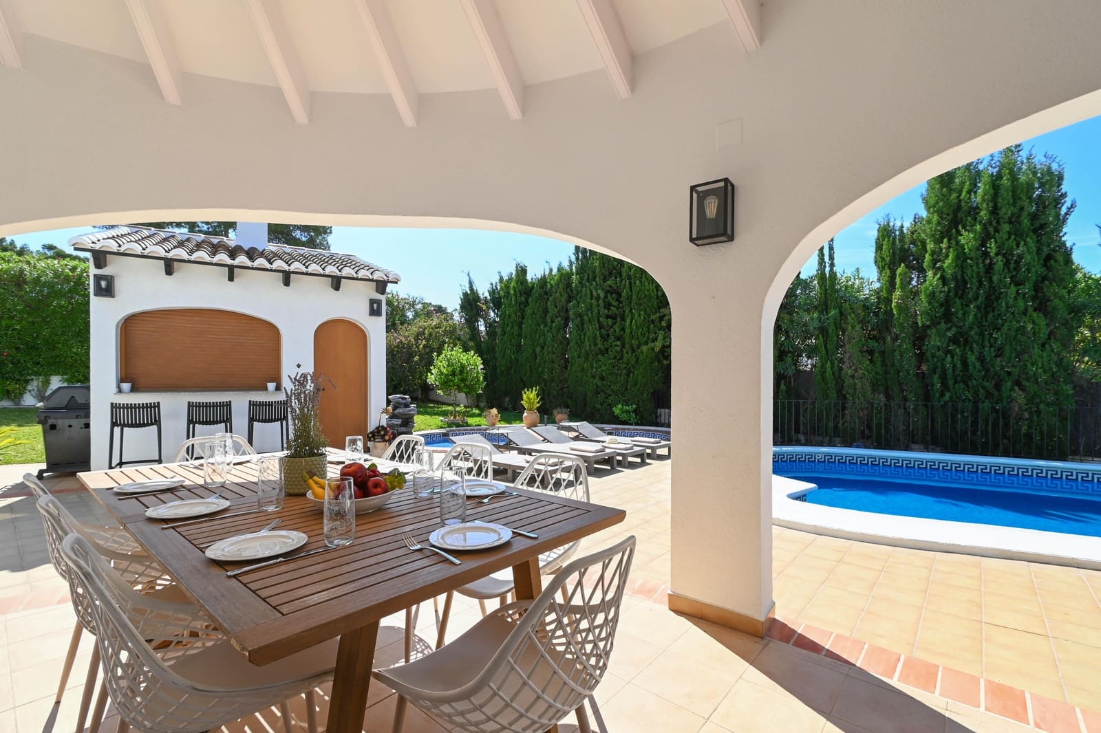 5 Zimmer Ferienvilla in Javea / Xabia mit Pool Garage - 1.597 € (Ref: 9848953)