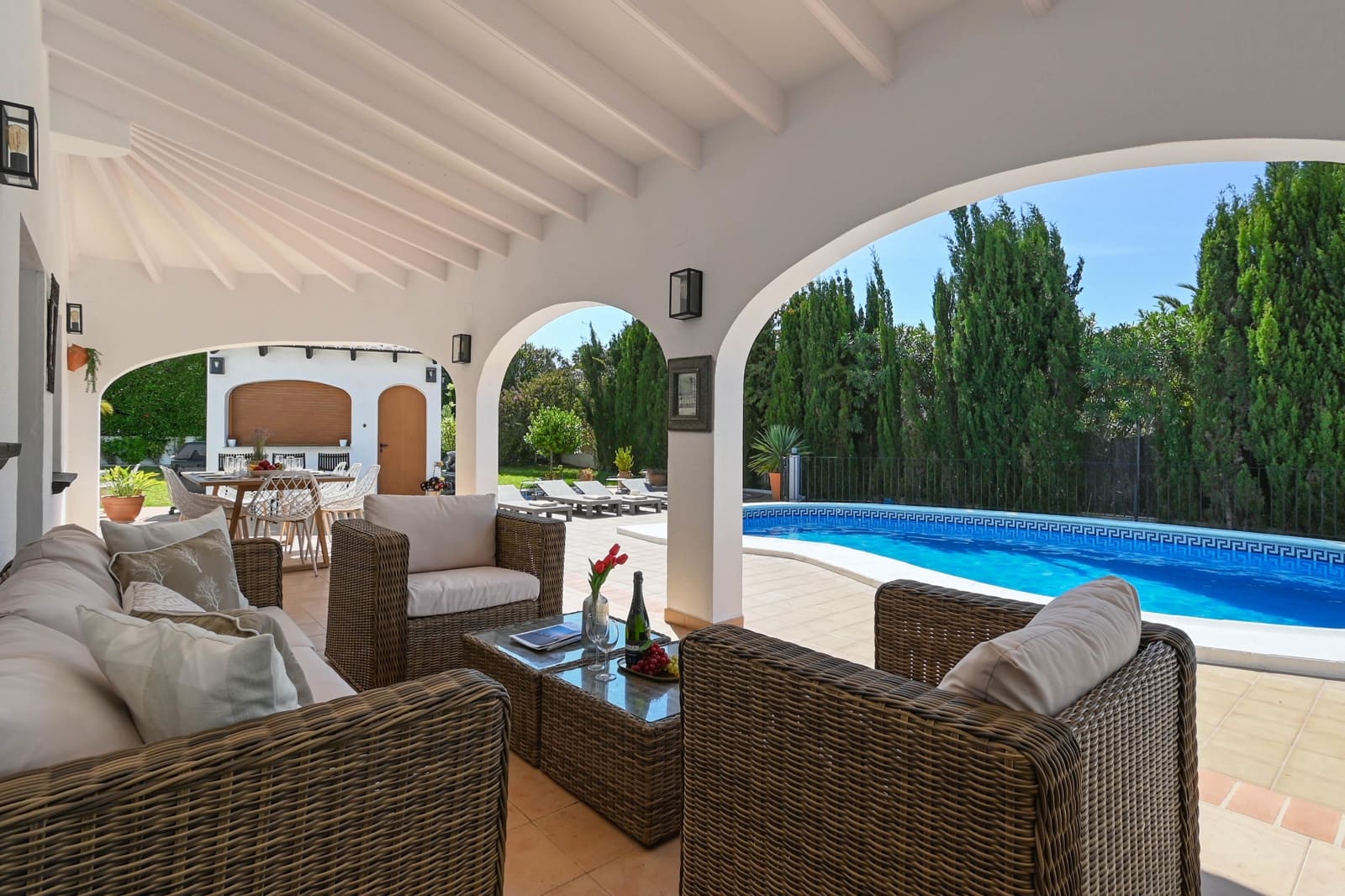 5 Zimmer Ferienvilla in Javea / Xabia mit Pool Garage - 1.597 € (Ref: 9848953)