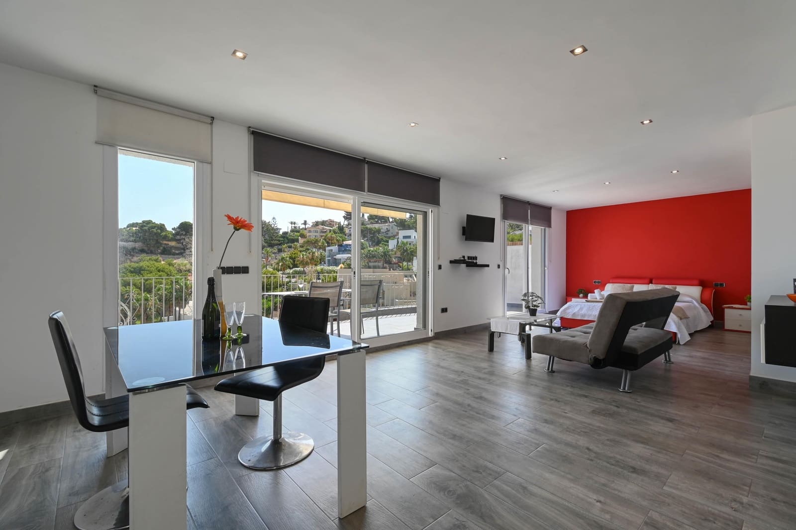 1 sovrum Studio för semesterbostäder i Javea / Xabia med pool - 276 € (Ref: 9949086)
