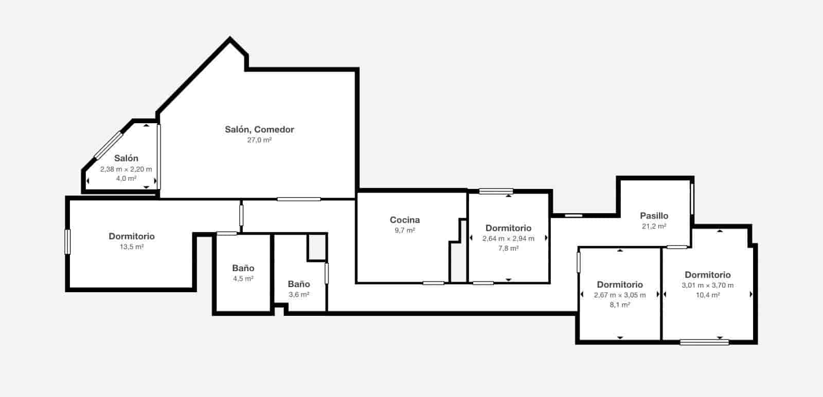 4 soverom Leilighet til salgs i Valencia by - € 699 000 (Ref: 10173967)