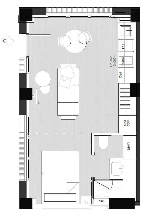 Ullakkoasunto myytävänä paikassa Valencia kaupunki - 180 000 € (Ref: 10174647)