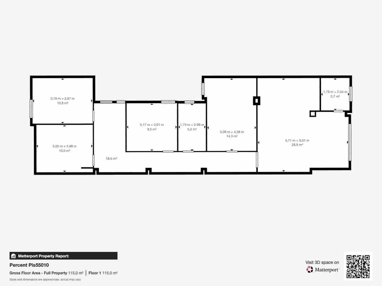 4 slaapkamer Flat te koop in Valencia stad - € 348.000 (Ref: 10184921)