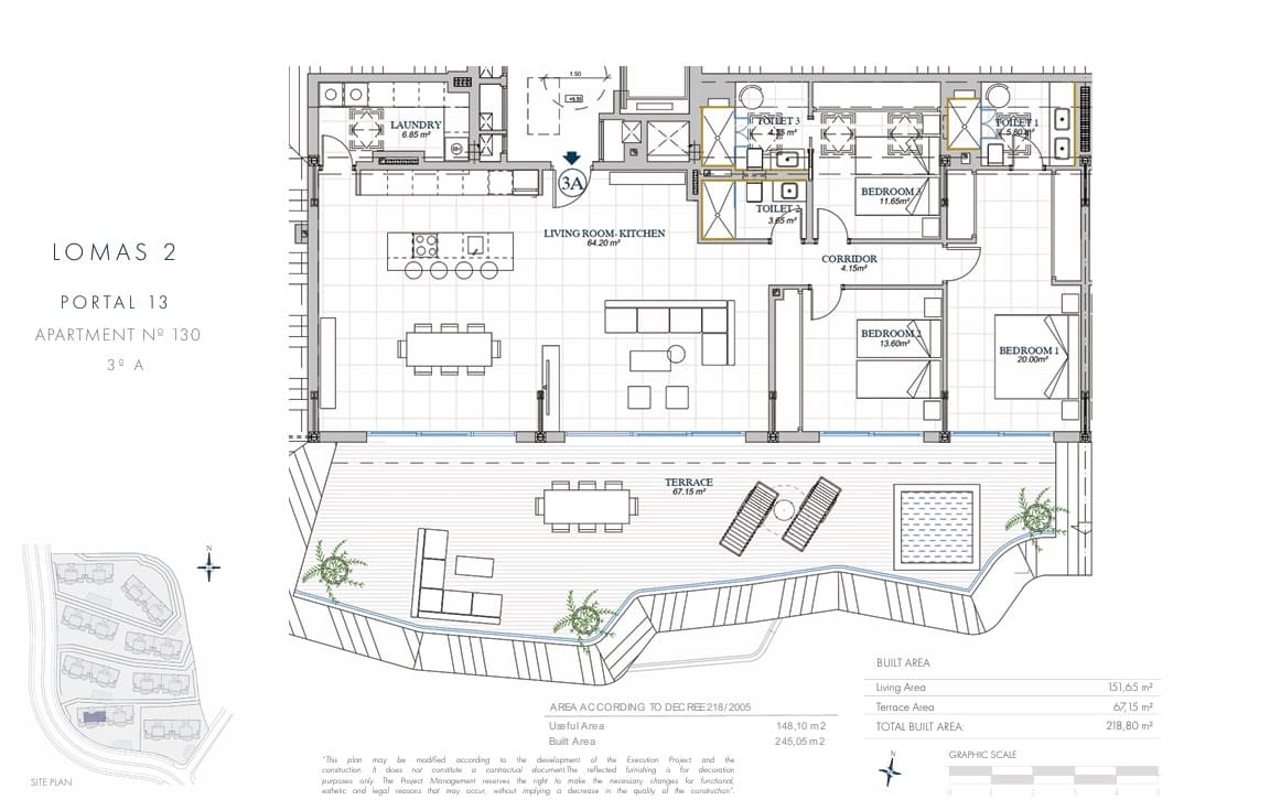3 Zimmer Penthouse zu verkaufen in Fuengirola mit Pool Garage - 950.000 € (Ref: 10103651)