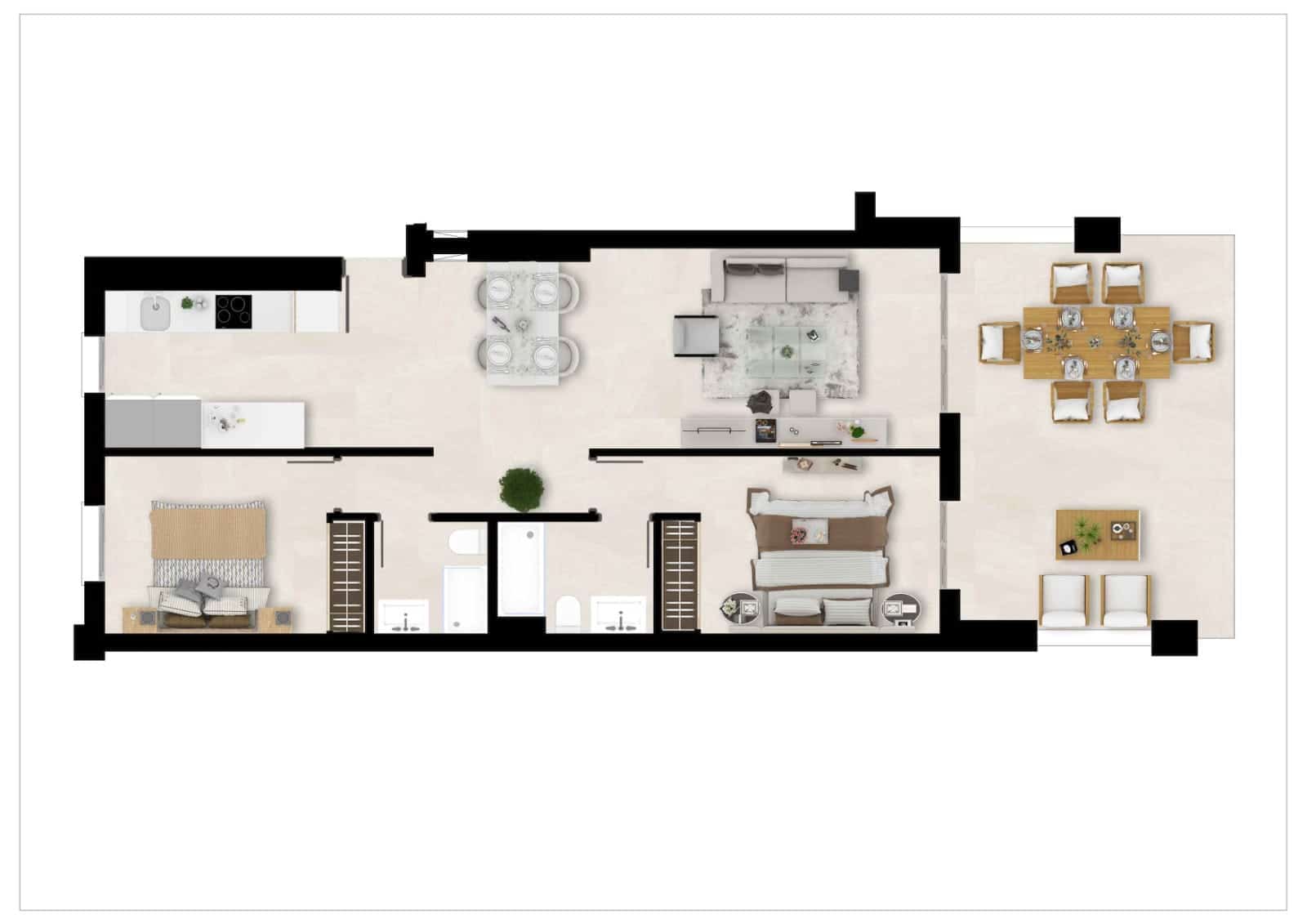 2 bedroom Apartment for sale in Estepona with pool garage - € 370,000 (Ref: 10111245)