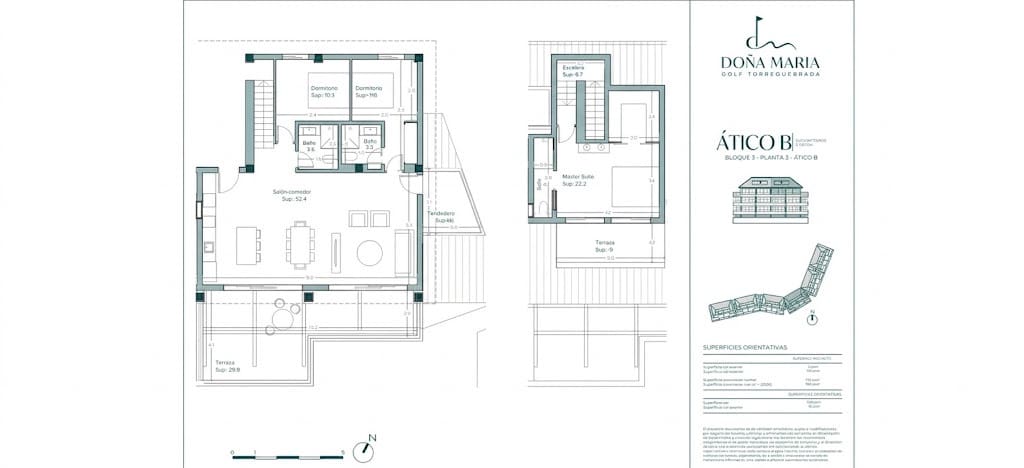 Penthouse te koop in Benalmadena met zwembad garage - € 990.000 (Ref: 10118500)