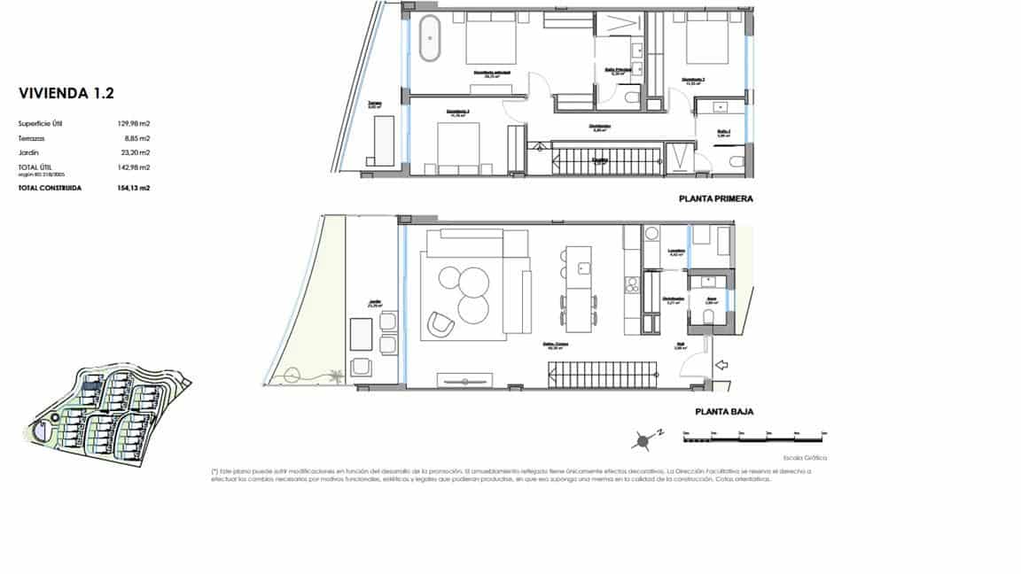 3 makuuhuone Rivitalo myytävänä paikassa Fuengirola mukana uima-altaan 
autotalli - 810 000 € (Ref: 10118658)