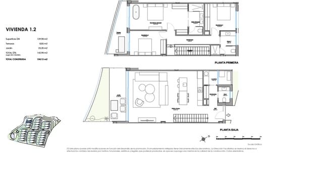 3 makuuhuone Rivitalo myytävänä paikassa Fuengirola mukana uima-altaan 
autotalli - 810 000 € (Ref: 10118658)