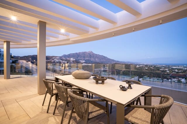 3 quarto Penthouse para venda em La Quinta, Benahavís com piscina garagem - 3 994 500 € (Ref: 10121146)