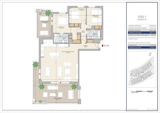 3 camera da letto Appartamento in vendita in Montealto - Monterrey, Benalmádena con piscina garage - 595.000 € (Rif: 10159087)