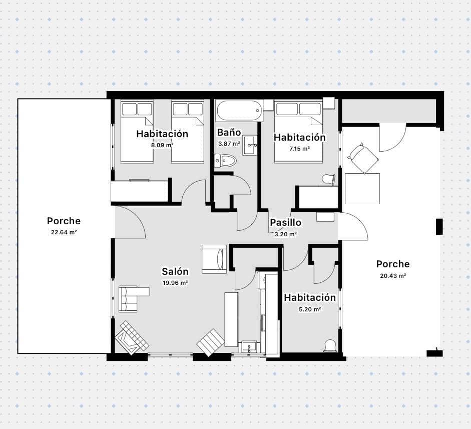 3 soveværelse Villa til salg i Oliva Nova med garage - € 280.000 (Ref: 10140059)