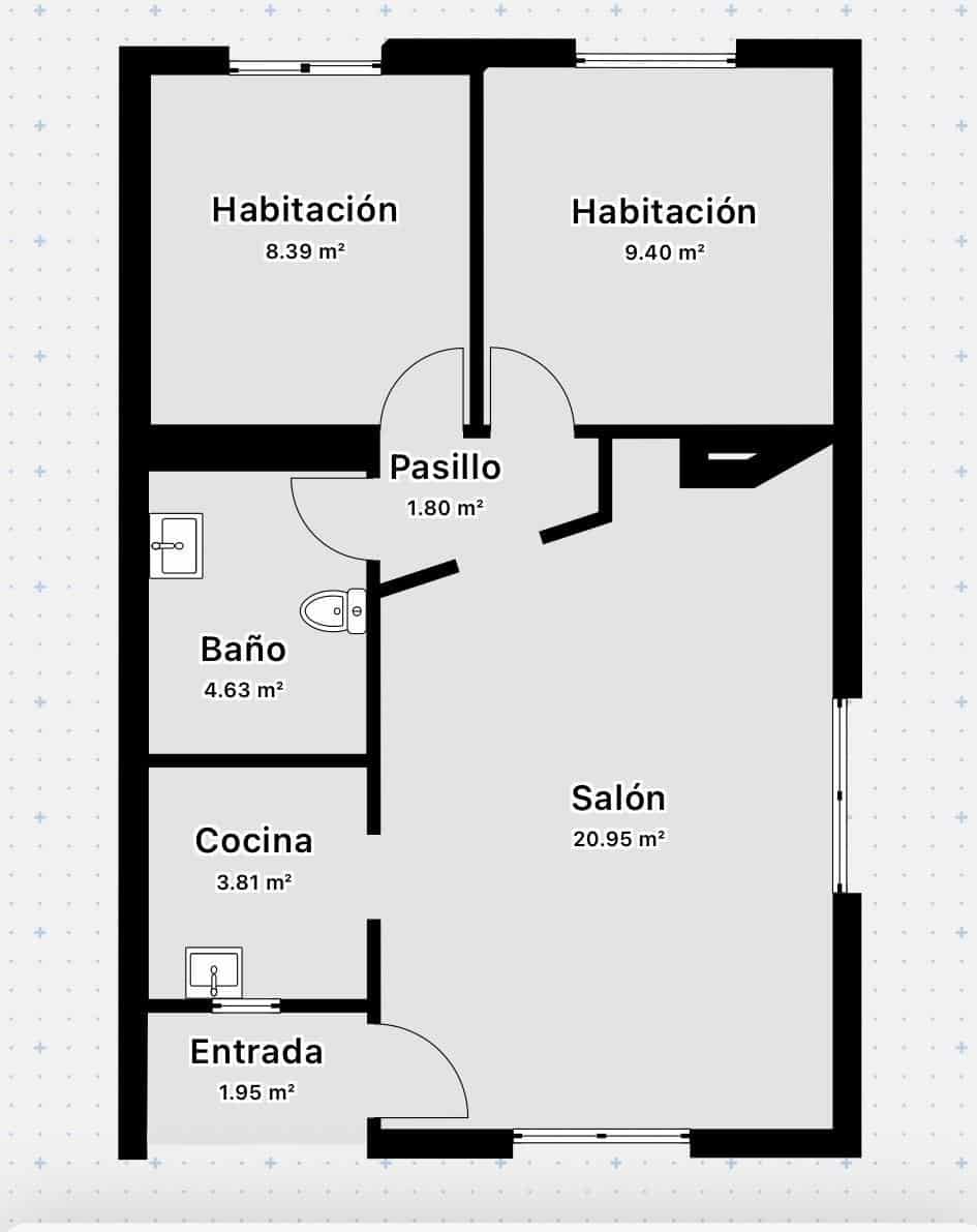 2 sypialnia Dom szeregowy na sprzedaż w Denia z basenem - 280 000 € (Ref: 10140062)