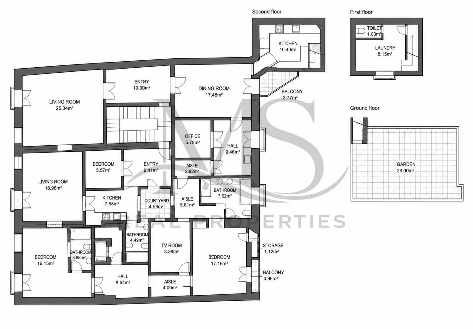 5 soverom Leilighet til salgs i Barcelona by - € 990 000 (Ref: 10168876)