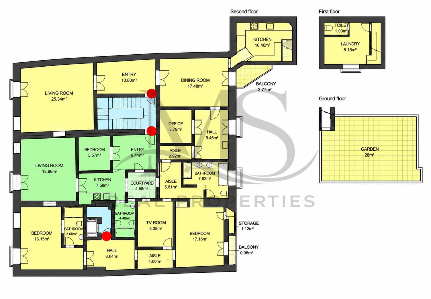 5 soverom Leilighet til salgs i Barcelona by - € 990 000 (Ref: 10168876)